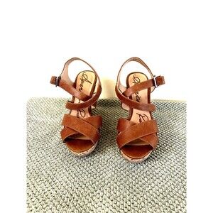 American Rag  Ankle Strap - Pep Toe Wedge Sandals Size  6.5 M - Style Rachey